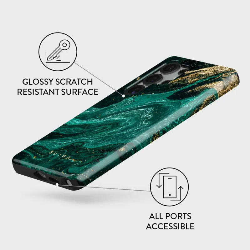 Burga Emerald Pool - Samsung Galaxy S25 Tough Suojakuori - 2996438