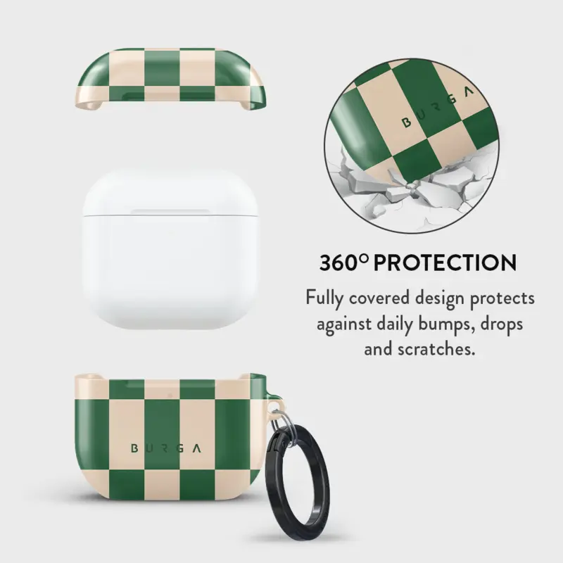 Burga Ivy League - Apple AirPods 4 & AirPods 4 ANC Suojakotelo - 2999511