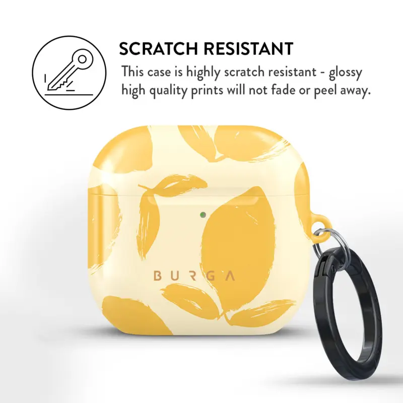 Burga Lemon Tart - Apple AirPods 4 & AirPods 4 ANC Suojakotelo - 2999524