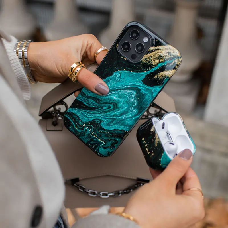 Burga Emerald Pool - Apple AirPods 4 & AirPods 4 ANC Suojakotelo - 2999574