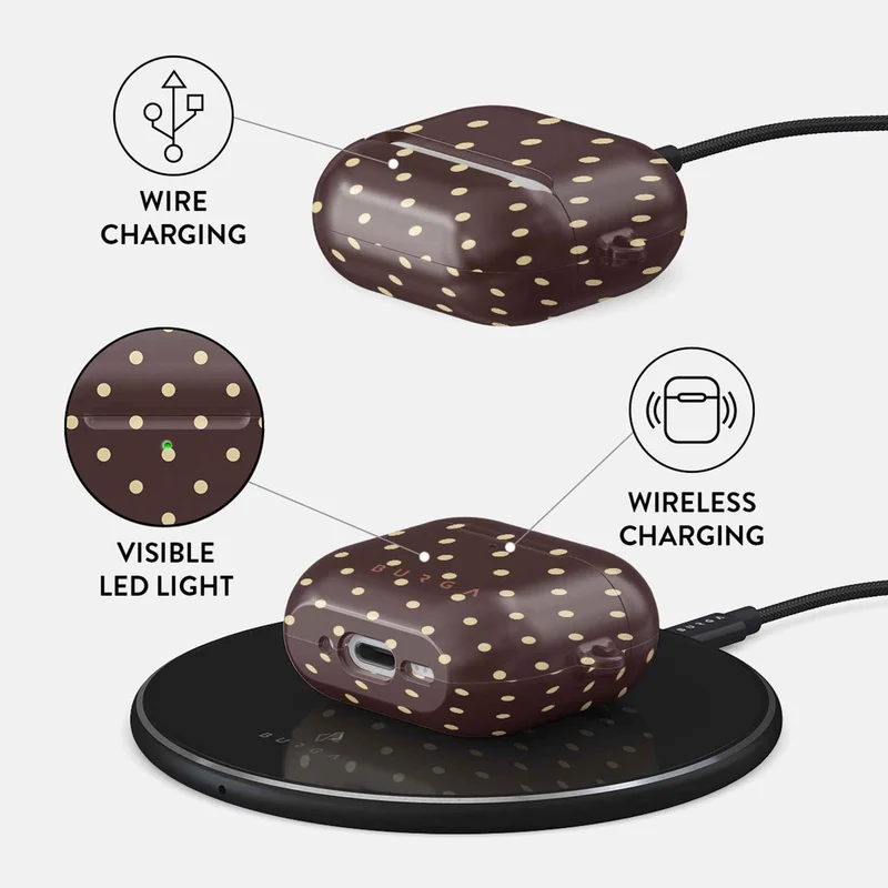 Burga Sorry Busy - Apple AirPods 4 & AirPods 4 ANC Suojakotelo - 2999660