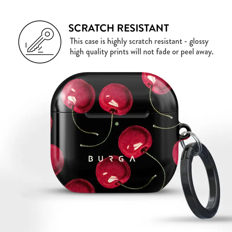 Burga Cherrybomb - Apple AirPods 4 & AirPods 4 ANC Suojakotelo - 2999675