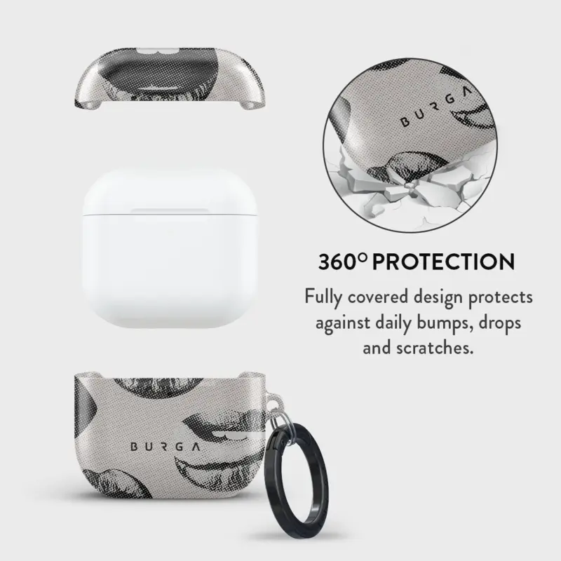 Burga Next Mistake - Apple AirPods 4 & AirPods 4 ANC Suojakotelo - 2999676