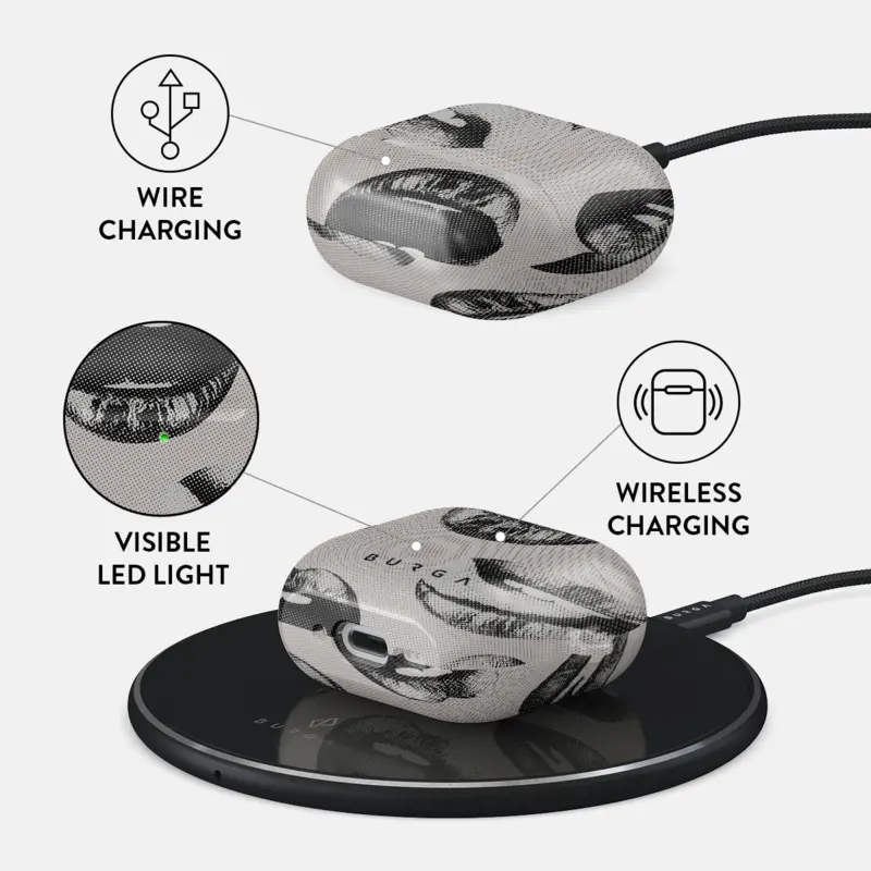 Burga Next Mistake - Apple AirPods 4 & AirPods 4 ANC Suojakotelo - 2999676