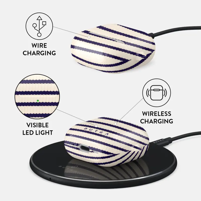 Burga Old Money - Apple AirPods 4 & AirPods 4 ANC Suojakotelo - 2999718