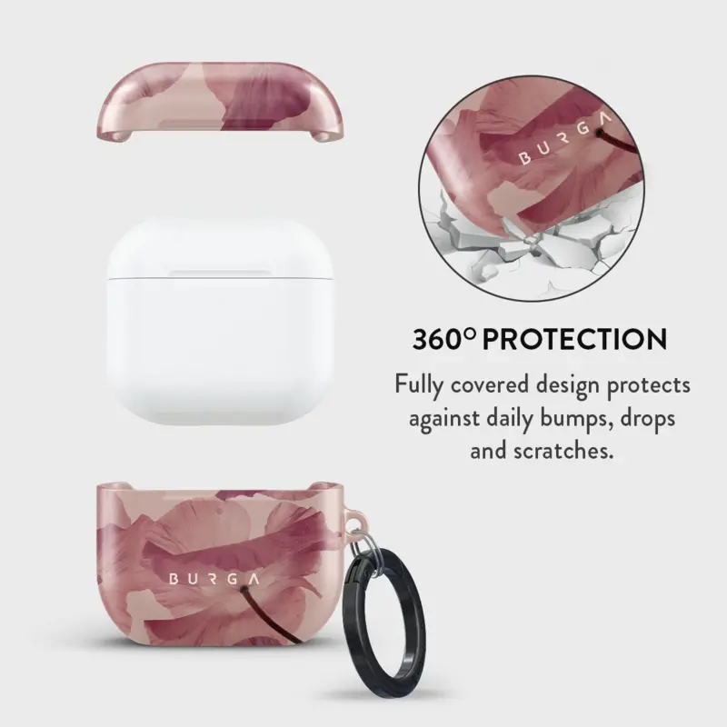 Burga Tender Kiss - Apple AirPods 4 & AirPods 4 ANC Suojakotelo - 2999788