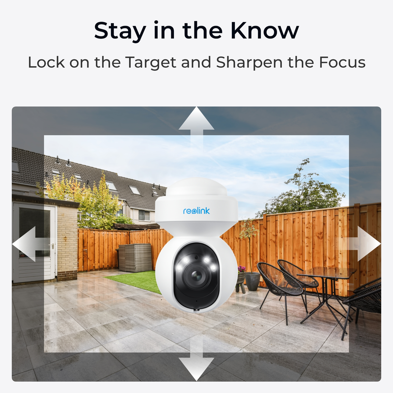Reolink E1 Outdoor PoE (E560P) 4K PTZ PoE Cam valkoinen - 3022263