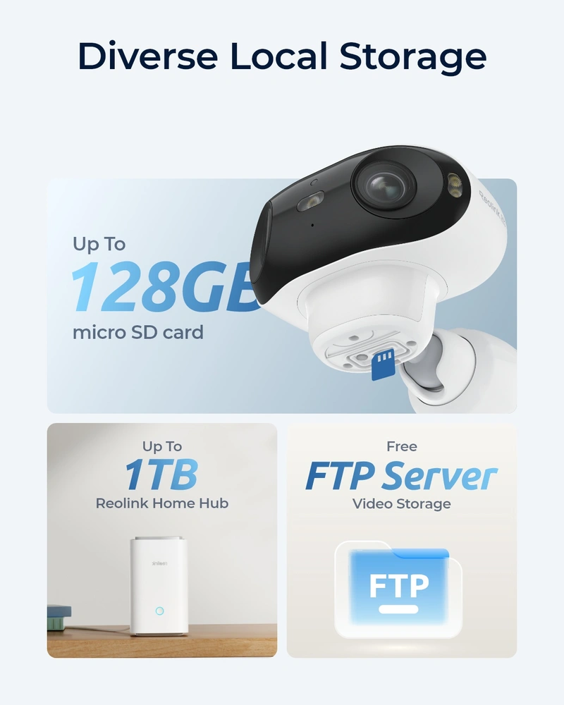 Reolink Argus 4 Pro Outdoor Cam 4K Color Vision Valkoinen - 3022360