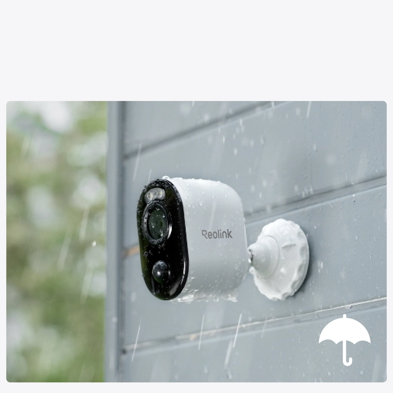 Reolink Argus 3E akkukamera ulkona/sisällä valkoinen - 3022381