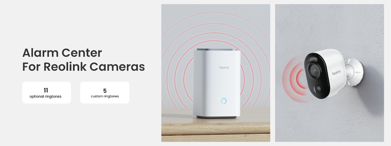 Reolink Home Hub ja 2xArgus 3E -paristokamera ulkona/ulkoilmassa Valkoinen - 3022425