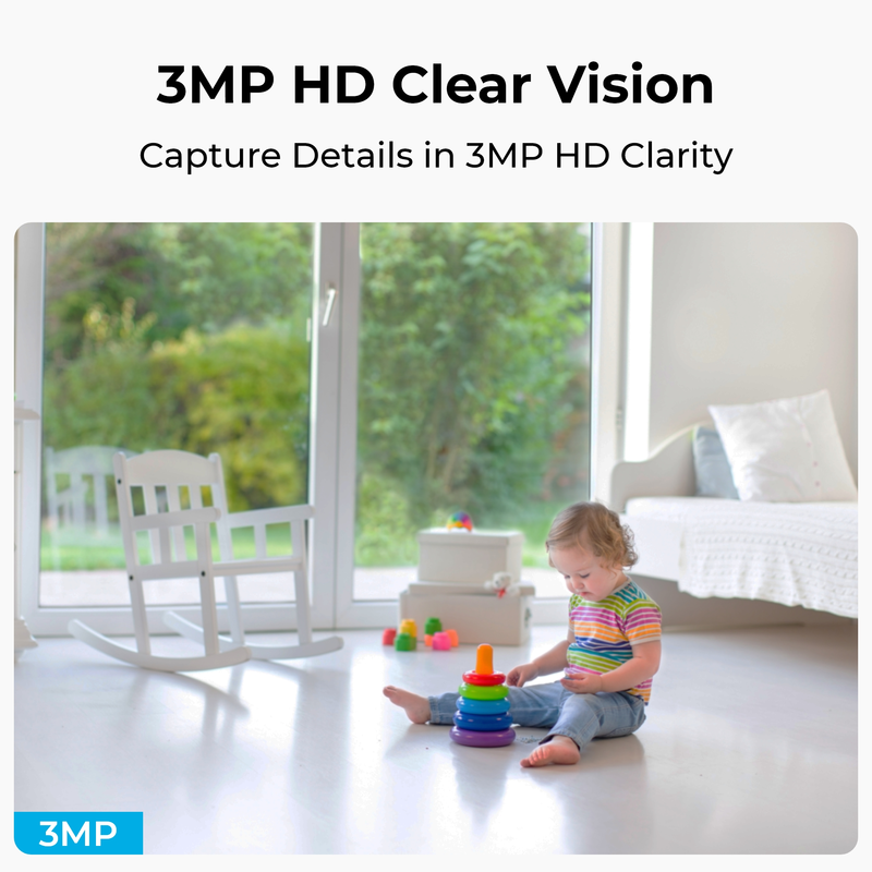 Reolink E321 Smart Indoor Cam Wi-Fi PT Valkoinen - 3022989