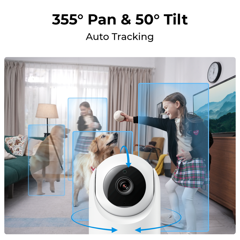 Reolink E321 Smart Indoor Cam Wi-Fi PT Valkoinen - 3022989
