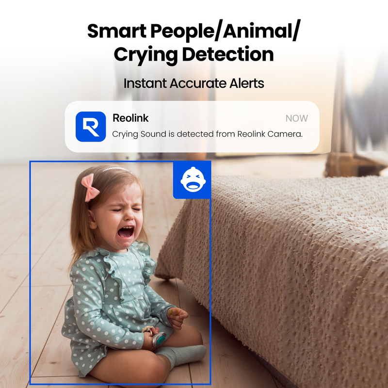 Reolink E321 Smart Indoor Cam Wi-Fi PT Valkoinen - 3022989