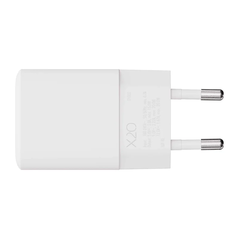 X2O 20 W kotilaturi USB-C GaN valkoinen - 3401002