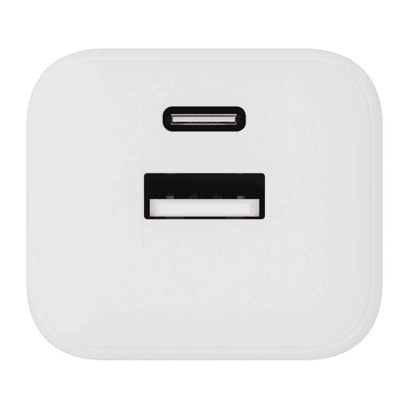 X2O 20 W kaksoiskotilaturi USB-C/A GaN valkoinen - 3401004