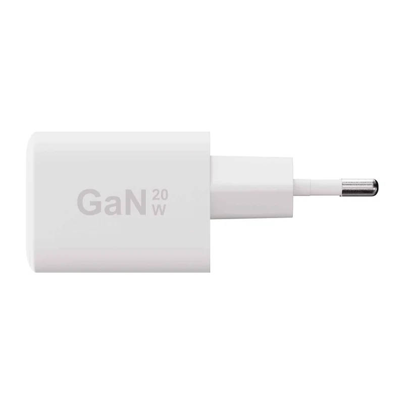 X2O 20 W kaksoiskotilaturi USB-C/A GaN valkoinen - 3401004