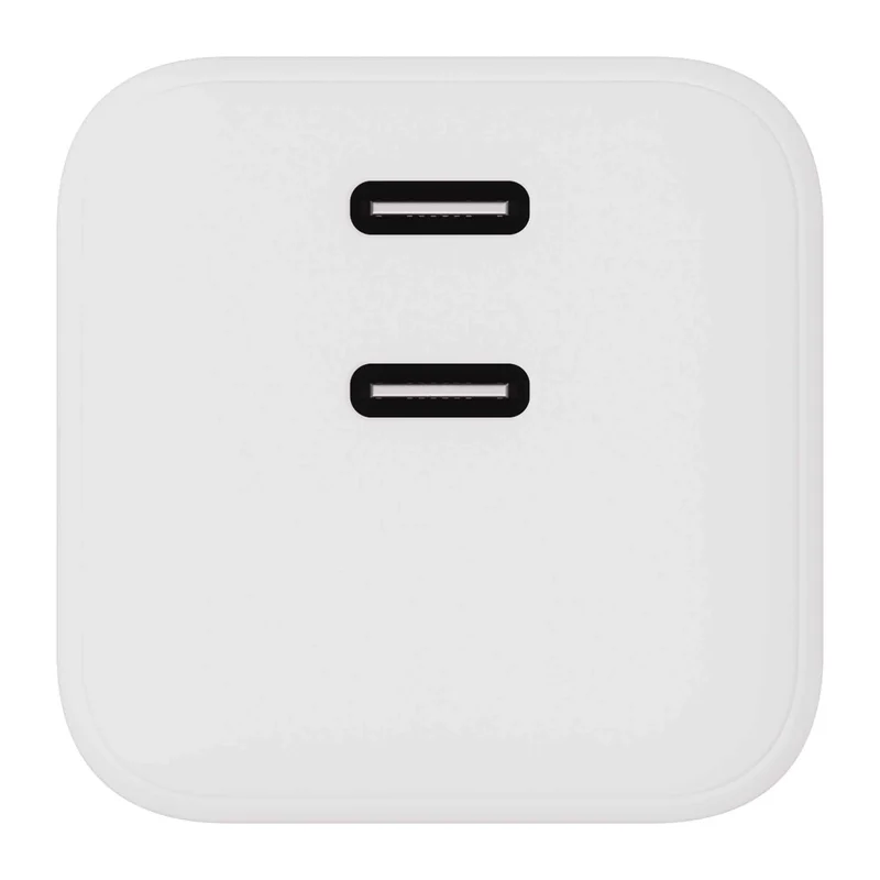X2O 45 W kaksinkertainen kotilaturi USB-C/C GaN valkoinen - 3401009