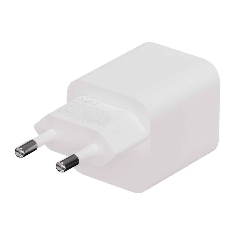 X2O 65 W kolminkertainen kotilaturi USB-C/C/A GaN valkoinen - 3401010