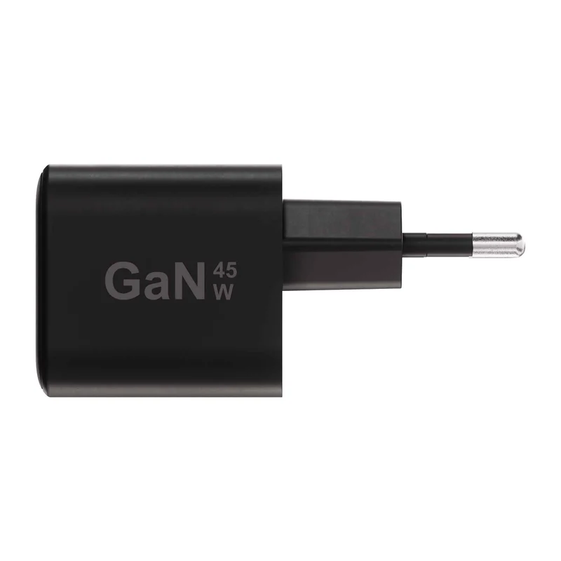 X2O 45 W kaksinkertainen kotilaturi USB-C/C GaN musta - 3401054