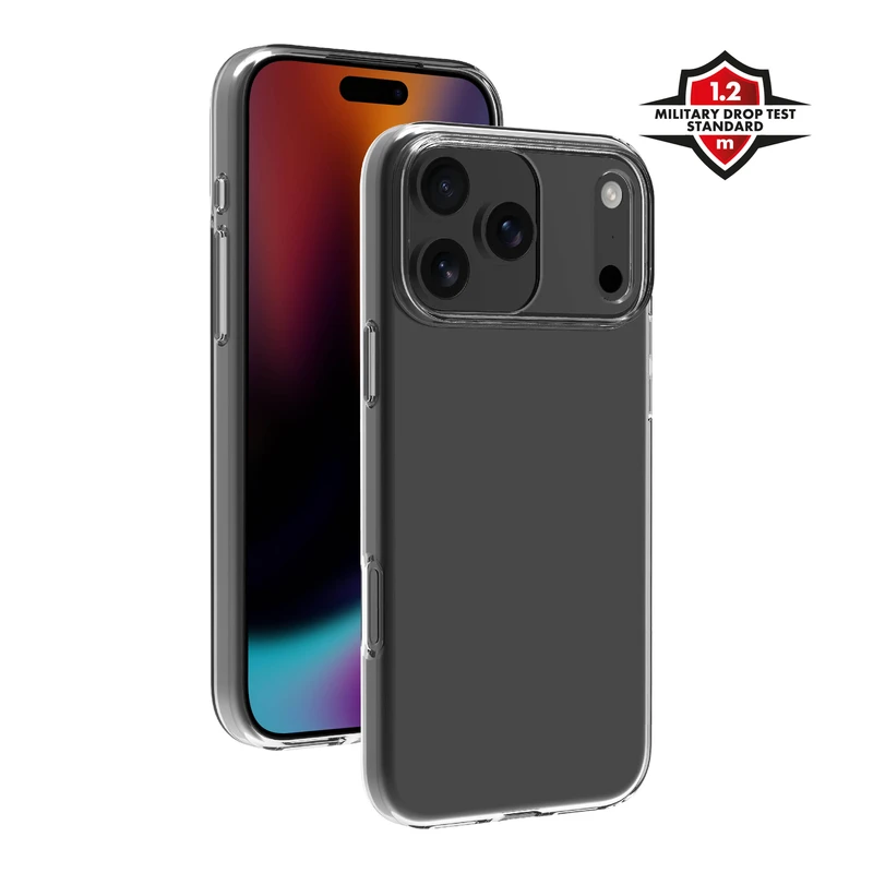 X2O Clear Soft Suojakuori Apple iPhone 17 Pro Max Kirkas - 3410007