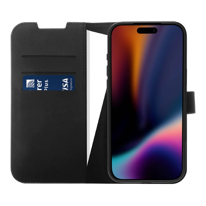 X2O Classic Wallet Lompakkokotelo Apple iPhone 17 Pro Max Musta - 3410008
