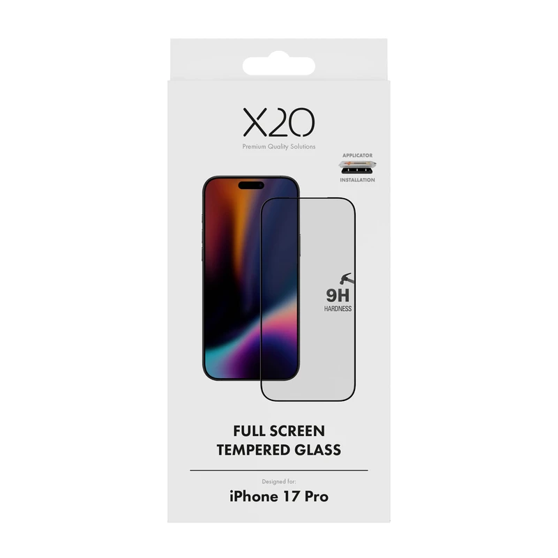 X2O Full Screen Panssarilasi Apple iPhone 17 Pro - 3410010