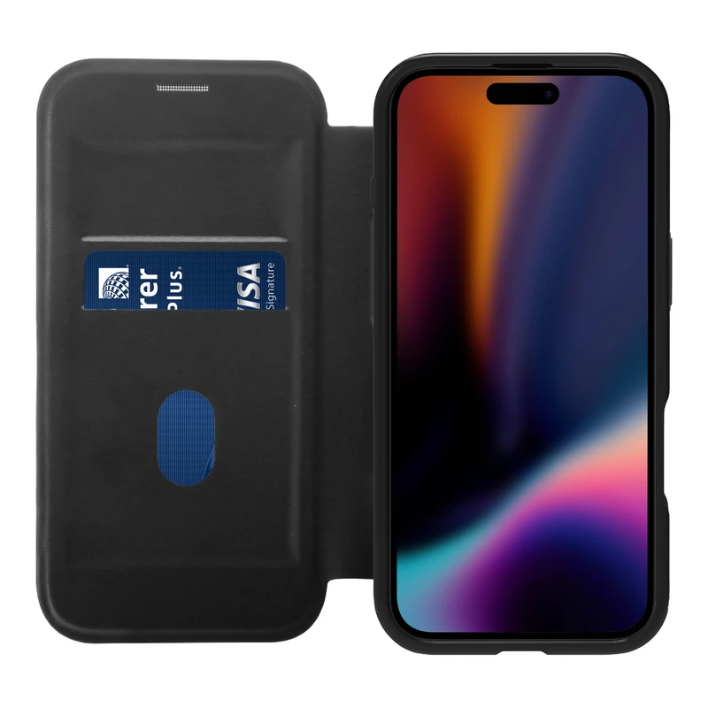 X2O Mag Wallet Lompakkokotelo Apple iPhone Air Musta - 3410021