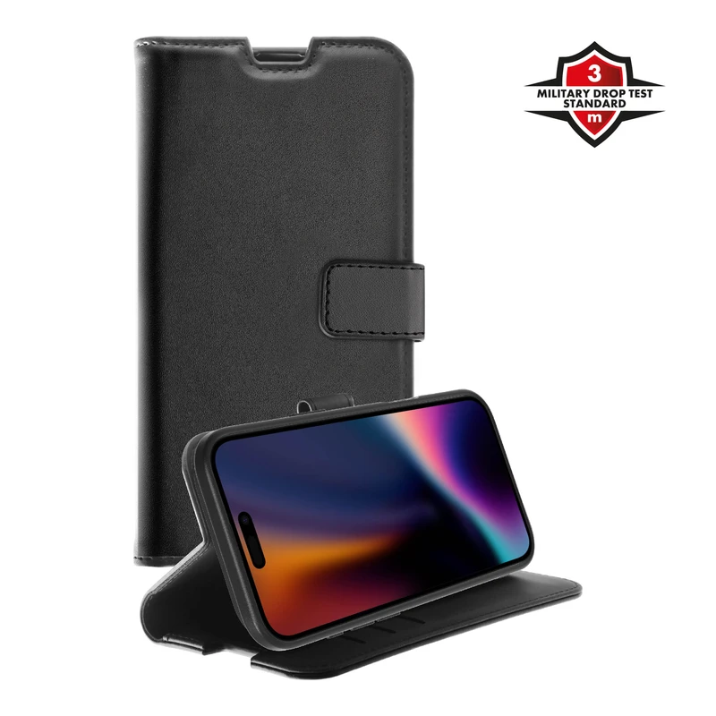 X2O Classic Wallet Lompakkokotelo Apple iPhone Air Musta - 3410025