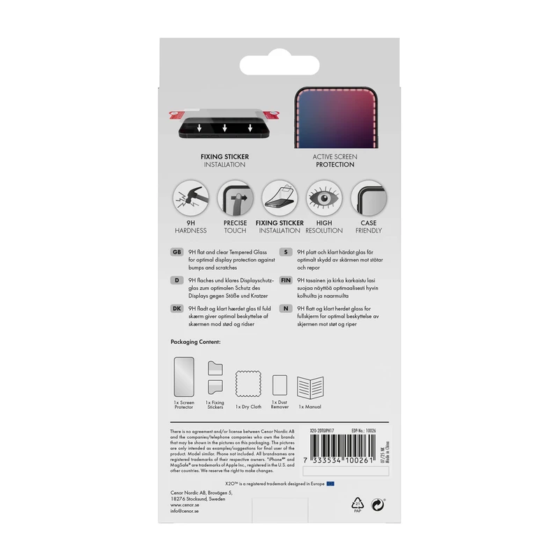 X2O Panssarilasi Apple iPhone 17 - 3410026