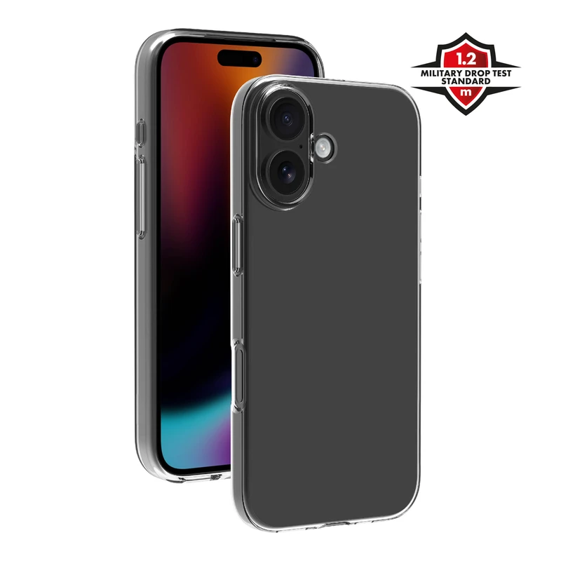 X2O Clear Soft Suojakuori Apple iPhone 17 Kirkas - 3410033