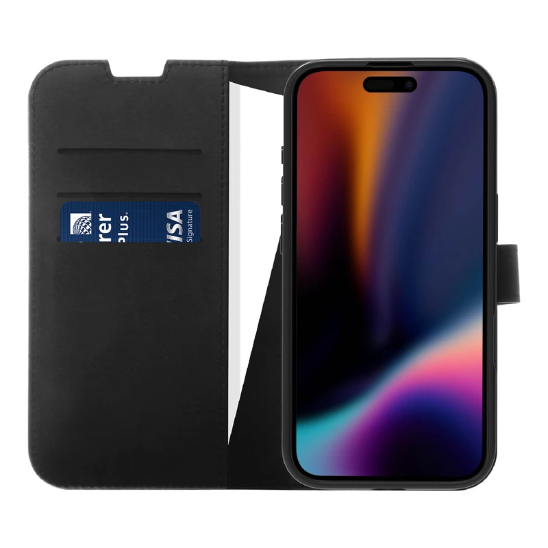 X2O Classic Wallet Lompakkokotelo Apple iPhone 17 Musta - 3410034