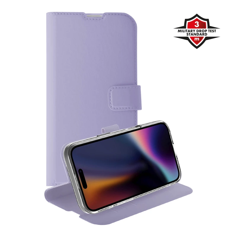 X2O Classic Wallet Lompakkokotelo Apple iPhone 17 Lavender - 3410037