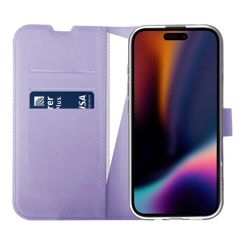 X2O Classic Wallet Lompakkokotelo Apple iPhone 17 Lavender - 3410037
