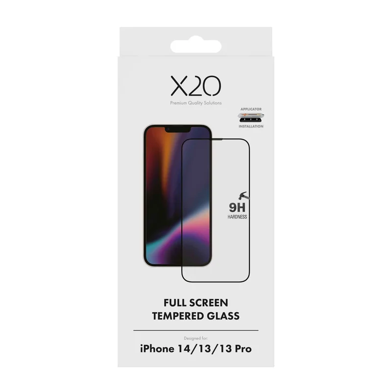 X2O Full Screen Panssarilasi Apple iPhone 14/13/13 Pro - 3410042