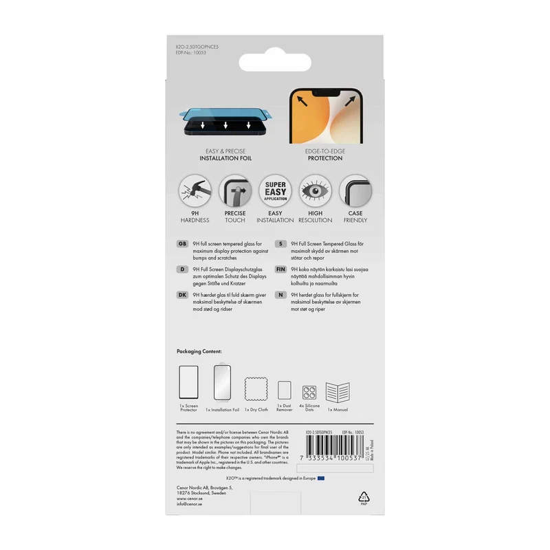 X2O Full Screen Panssarilasi OnePlus Nord CE5 - 3410053