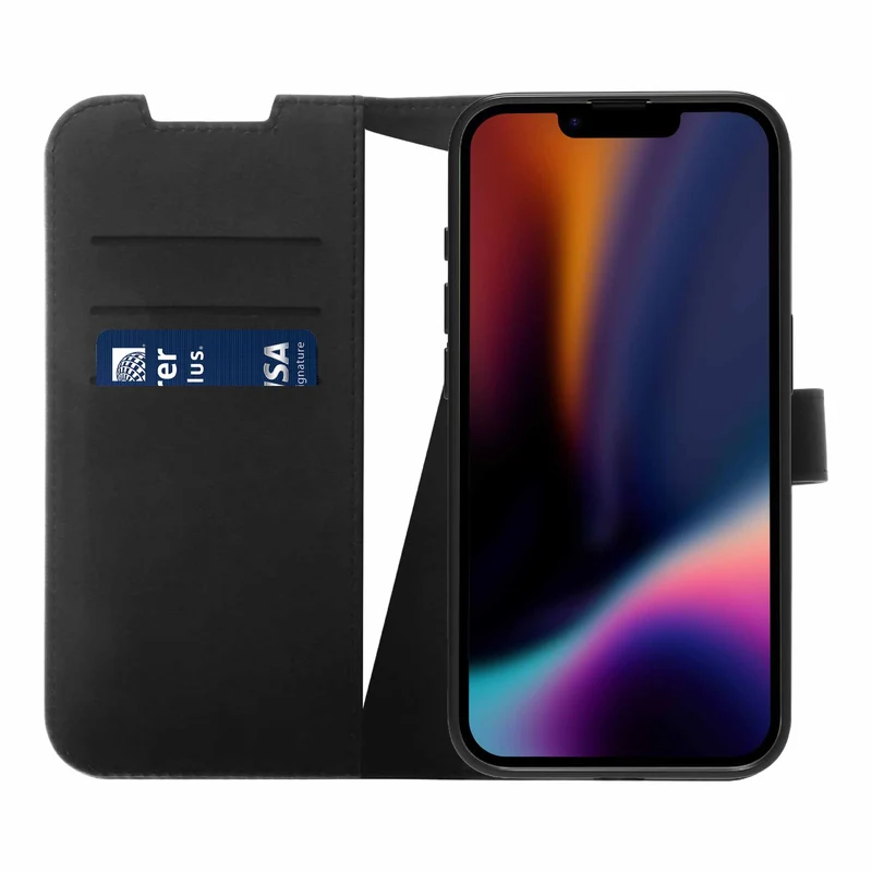 X2O Classic Wallet Lompakkokotelo Apple iPhone 17e/16e Musta - 3410079