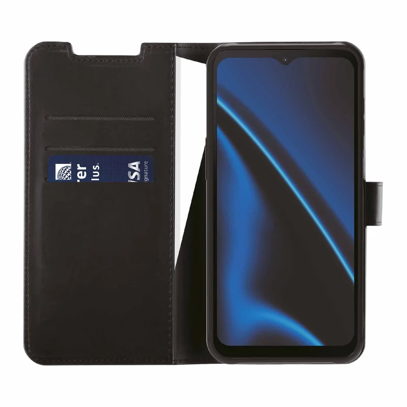 X2O Classic Wallet Lompakkokotelo Samsung Galaxy Xcover7 Pro Musta - 3410088
