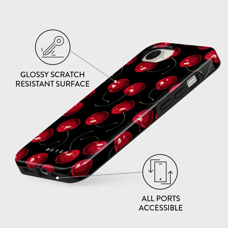 Burga Cherrybomb - Apple iPhone 17e/16e Tough Suojakuori - 4103589