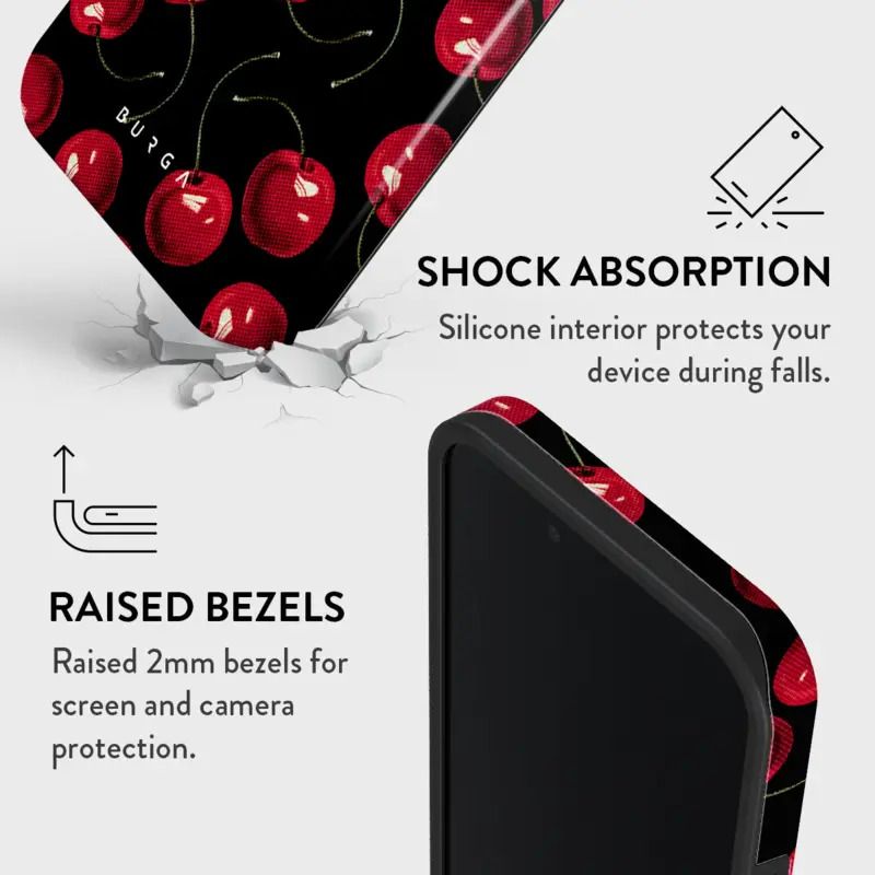 Burga Cherrybomb - Apple iPhone 17e/16e Tough Suojakuori - 4103589