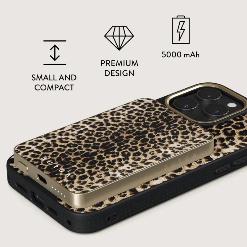 Burga Player - MagSafe Power Bank 5000 mAh Kulta - 4108185