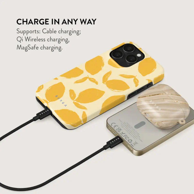 Burga Lemon Tart - MagSafe Power Bank 5000 mAh Kulta - 4108263