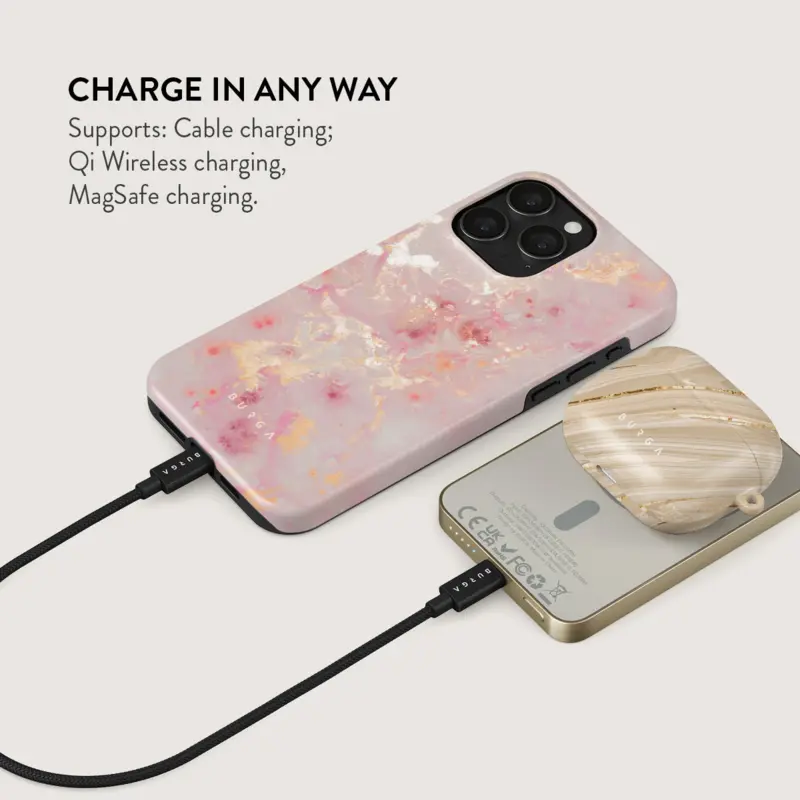Burga Kultaen Coral - MagSafe Power Bank 5000 mAh Kulta - 4108465