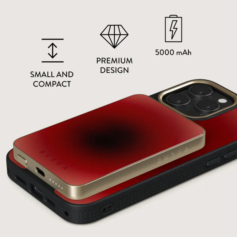 Burga No Talking - MagSafe Power Bank 5000 mAh Kulta - 4108579