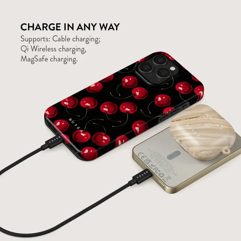 Burga Cherrybomb - MagSafe Power Bank 5000 mAh Kulta - 4108581