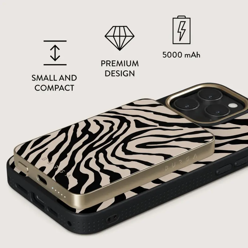 Burga Imperial - MagSafe Power Bank 5000 mAh Kulta - 4108769