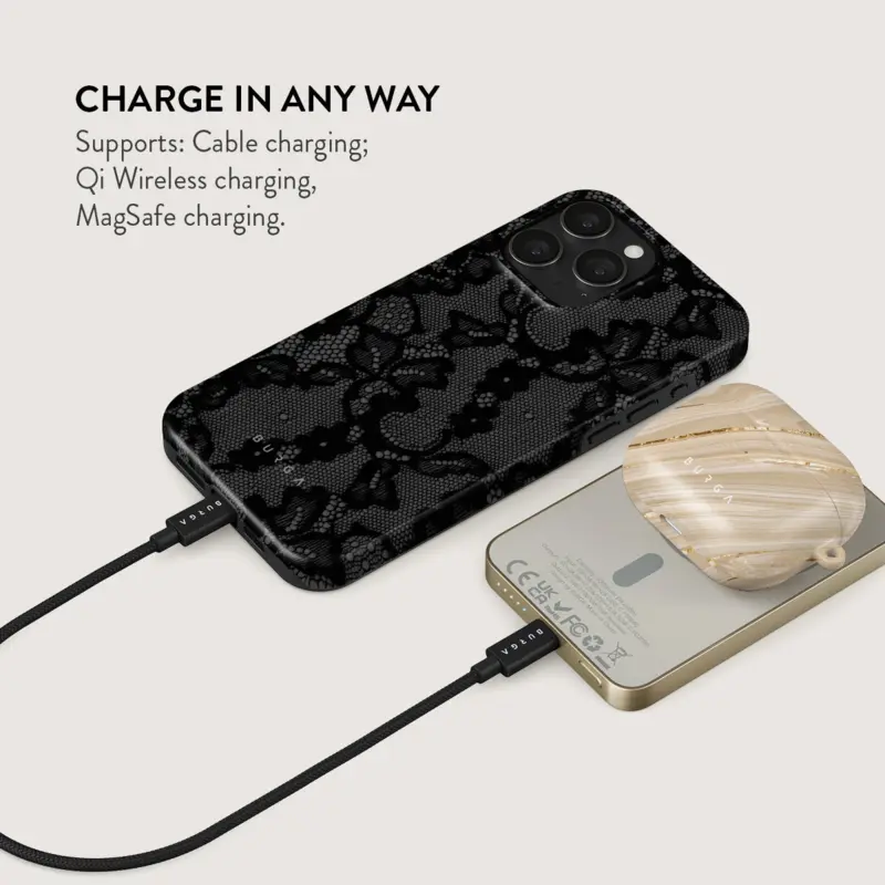 Burga Magnetic - MagSafe Power Bank 5000 mAh Kulta - 4108799