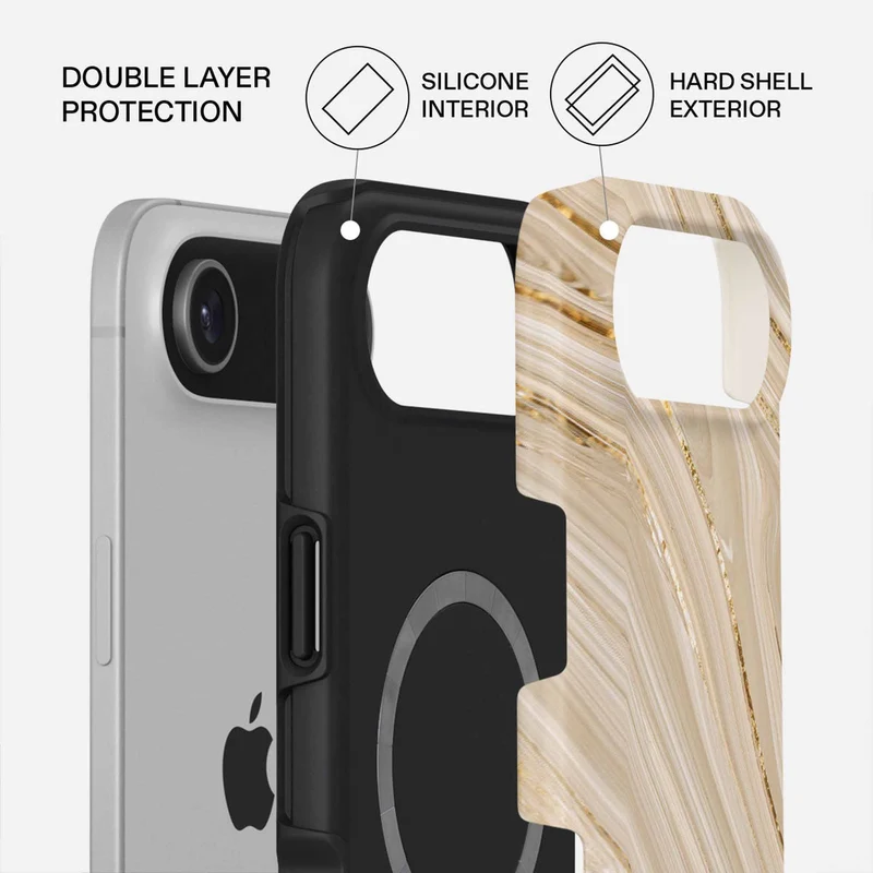 Burga Full Glam - Apple iPhone Air Tough MagSafe Suojakuori - 4139007