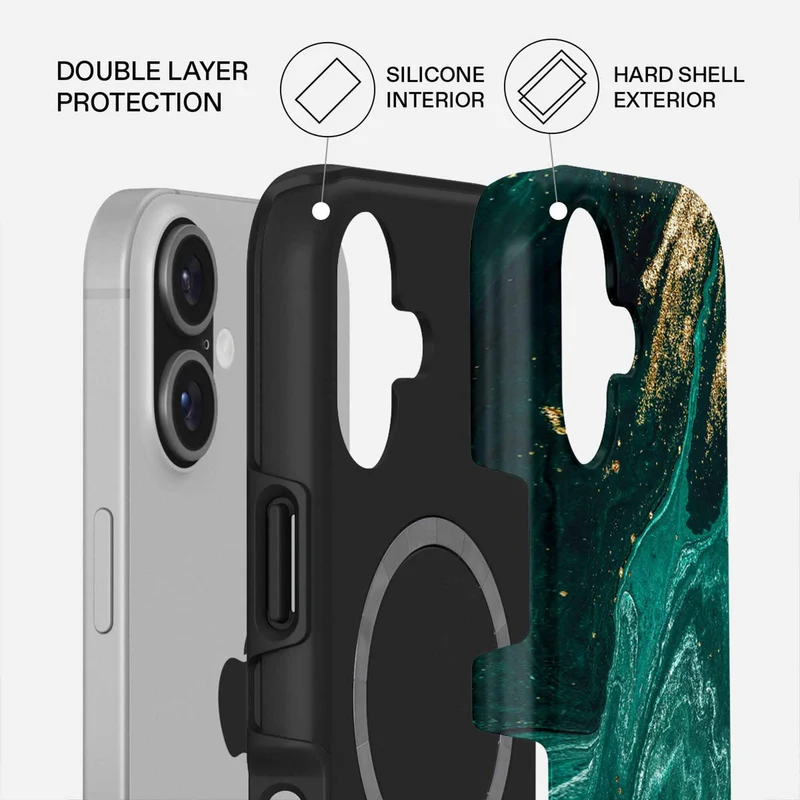 Burga Emerald Pool - Apple iPhone 17 Tough MagSafe Suojakuori - 4139147