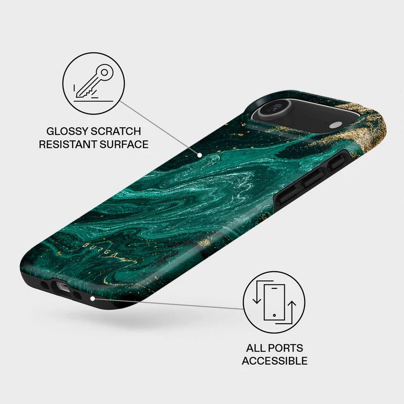 Burga Emerald Pool - Apple iPhone Air Tough MagSafe Suojakuori - 4139151
