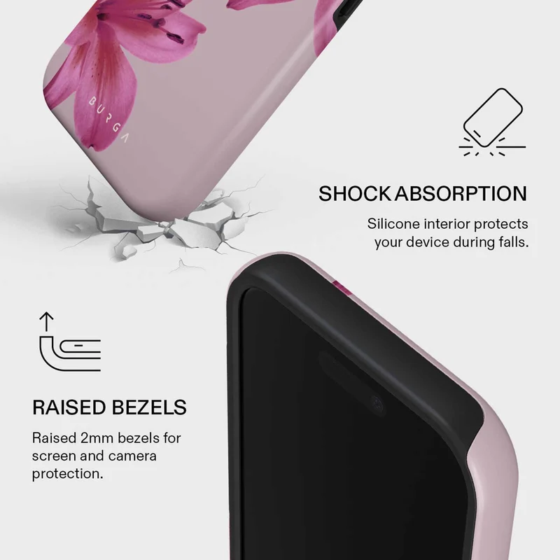 Burga Fragile Beauty - Apple iPhone 17 Tough MagSafe Suojakuori - 4140651